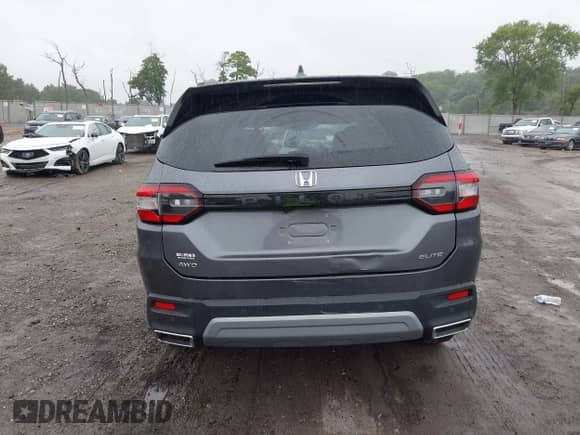 2023 Honda Pilot Elite с VIN 5FNYG1H85PB056476, выставлен на аукционе IAAI как лот 43037770 с пробегом 25 388 миль миль и . История ставок и продаж доступна на DreamBid. Изображение 16.