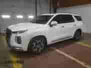 2022 Hyundai Palisade Calligraphy с VIN KM8R7DHE0NU456554, выставлен на аукционе Copart как лот 53045484 с пробегом 17 645 миль миль и . История ставок и продаж доступна на DreamBid. Изображение 1.