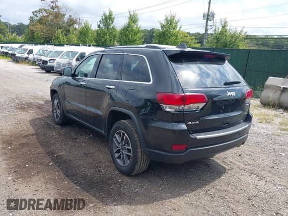 2020 Jeep Grand Cherokee Limited with VIN 1C4RJFBG9LC226350, listed as a IAAI auction lot 43021115 with 38,245 mi miles and . Bid and sale history available at DreamBid. Image 3.