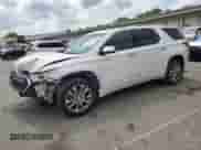 2018 Chevrolet Traverse Premier z VIN 1GNERKKW0JJ124118, wystawiony jako Copart lot #65754855 z przebiegiem 85 752 mil mil oraz Szkoda całkowita • Salvage title. Historia ofert i sprzedaży dostępna na DreamBid. Obrazek 1.