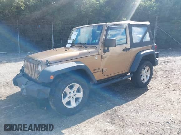 2015 Jeep Wrangler Sport with VIN 1C4AJWAG7FL619816, listed as a IAAI auction lot 43445082 with 151,063 mi miles and . Bid and sale history available at DreamBid. Image 18.