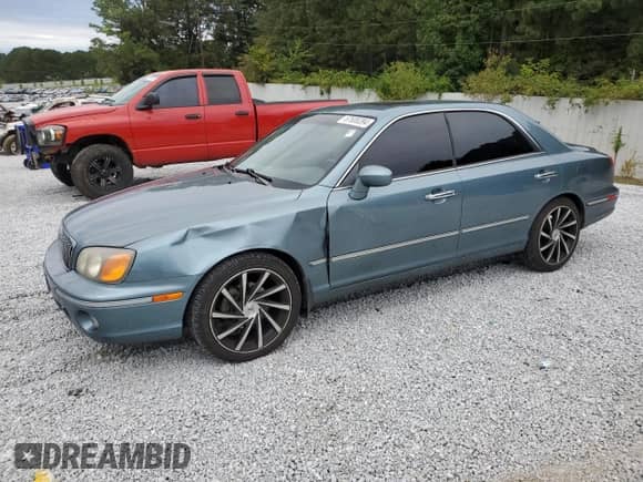 2003 Hyundai XG с VIN KMHFU45E03A262296, выставлен на аукционе Copart как лот 67608394 с пробегом 116 296 миль миль и Списание • Salvage title. История ставок и продаж доступна на DreamBid. Изображение 1.