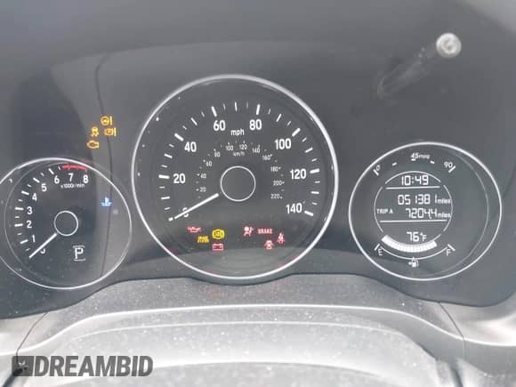 2021 Honda HR-V LX with VIN 3CZRU5H35MM712900, listed as a IAAI auction lot 42539932 with 51,381 mi miles and . Bid and sale history available at DreamBid. Image 7.