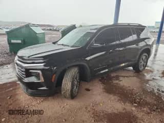 2024 Chevrolet Traverse FWD LT with VIN 1GNERGKS0RJ172160, listed as a Copart auction lot 84386115 with 34,727 mi miles and Salvage title. Bid and sale history available at DreamBid. Image 1.