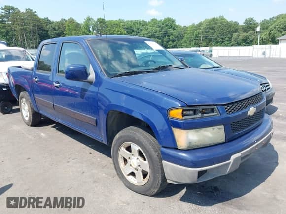 2010 Chevrolet Colorado 1LT with VIN 1GCDSCD92A8114350, listed as a IAAI auction lot 42560368 with 201,346 mi miles and . Bid and sale history available at DreamBid. Image 1.