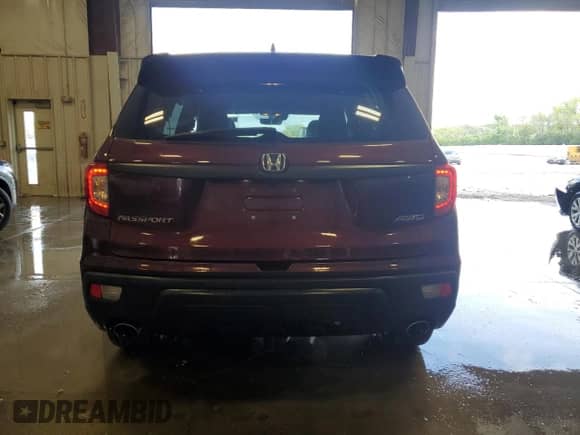 2021 Honda Passport EX-L с VIN 5FNYF8H57MB041958, выставлен на аукционе Copart как лот 68571615 с пробегом 43 150 миль миль и На запчасти • Non repairable. История ставок и продаж доступна на DreamBid. Изображение 6.