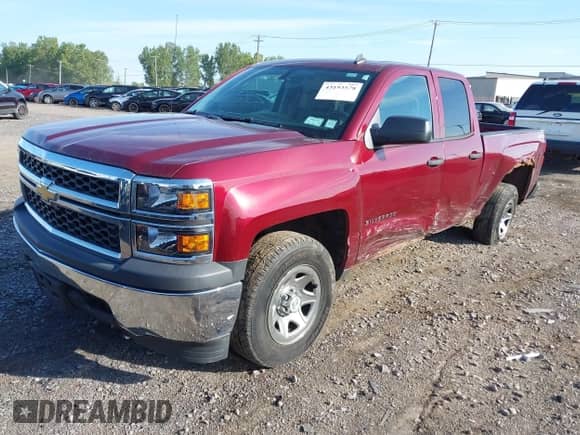 2014 Chevrolet Silverado 1500 Work Truck z VIN 1GCVKPEHXEZ335180, wystawiony jako IAAI lot #43193578 z przebiegiem 256 044 mil mil oraz . Historia ofert i sprzedaży dostępna na DreamBid. Obrazek 17.