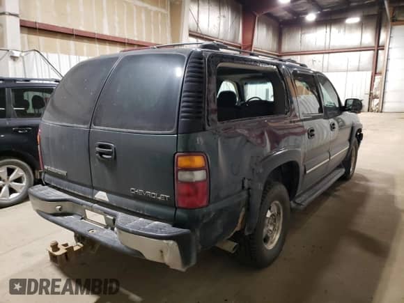 2001 Chevrolet Suburban LS z VIN 1GNFK16T91J158058, wystawiony jako Copart lot #69421355 z przebiegiem 202 263 mil mil oraz Szkoda całkowita • Salvage title. Historia ofert i sprzedaży dostępna na DreamBid. Obrazek 3.
