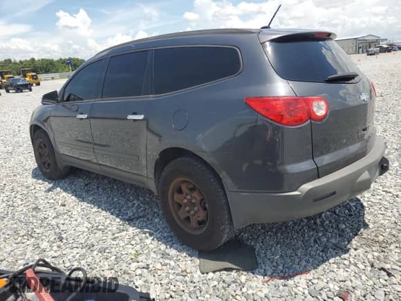 2012 Chevrolet Traverse LS с VIN 1GNKRFED1CJ393638, выставлен на аукционе Copart как лот 64308285 с пробегом 177 459 миль миль и Списание • Salvage title. История ставок и продаж доступна на DreamBid. Изображение 2.