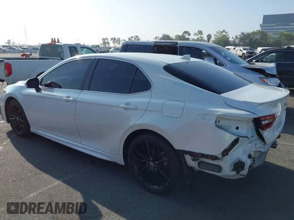 2021 Toyota Camry XSE with VIN 4T1K61AK4MU438222, listed as a IAAI auction lot 43237160 with 49,103 mi miles and . Bid and sale history available at DreamBid. Image 3.