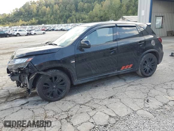 2020 Mitsubishi Outlander ES with VIN JA4AR3AU2LU020187, listed as a Copart auction lot 81182715 with 88,226 mi miles and Salvage title. Bid and sale history available at DreamBid. Image 1.
