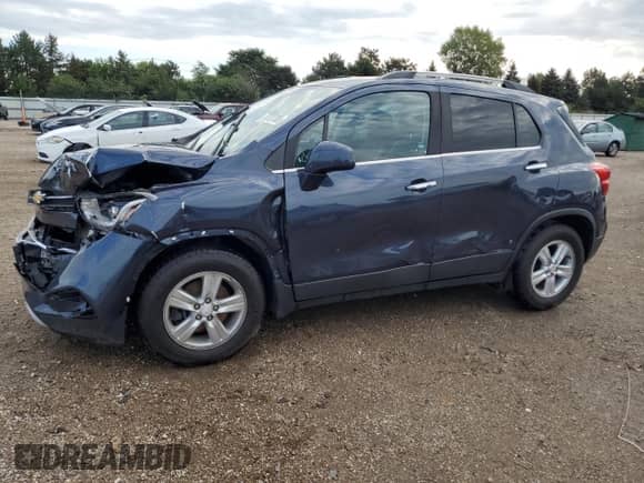 2019 Chevrolet Trax LT с VIN 3GNCJLSB1KL226085, выставлен на аукционе Copart как лот 70737705 с пробегом 86 190 миль миль и Списание • Salvage title. История ставок и продаж доступна на DreamBid. Изображение 1.