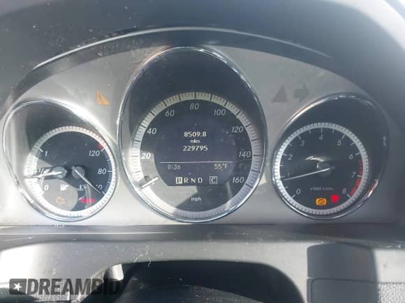 2009 Mercedes-Benz C 300 Sport с VIN WDDGF54X49F229539, выставлен на аукционе IAAI как лот 43336950 с пробегом 229 795 миль миль и . История ставок и продаж доступна на DreamBid. Изображение 7.