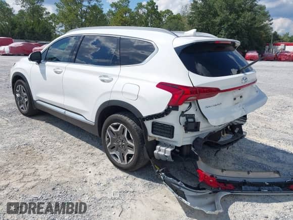 2023 Hyundai Santa Fe Limited with VIN 5NMS44AL0PH633816, listed as a IAAI auction lot 43324554 with 31,271 mi miles and . Bid and sale history available at DreamBid. Image 3.