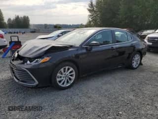 2024 Toyota Camry LE с VIN 4T1C11BK3RU117880, выставлен на аукционе Copart как лот 70039825 с пробегом 36 730 миль миль и Списание • Salvage title. История ставок и продаж доступна на DreamBid. Изображение 1.