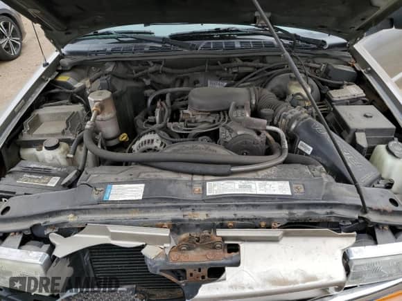 2001 Chevrolet Blazer LS z VIN 1GNCT18W61K185977, wystawiony jako Copart lot #57461385 z przebiegiem 114 357 mil mil oraz Szkoda całkowita • Salvage title. Historia ofert i sprzedaży dostępna na DreamBid. Obrazek 11.