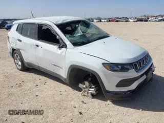 2023 Jeep Compass Sport с VIN 3C4NJDAN8PT564612, выставлен на аукционе IAAI как лот 41639296 с пробегом 54 463 миль миль и . История ставок и продаж доступна на DreamBid. Изображение 1.