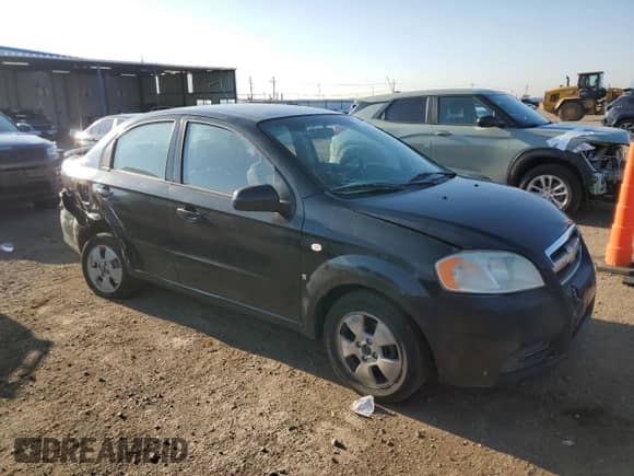 2007 Chevrolet Aveo LS с VIN KL1TD56667B112513, выставлен на аукционе Copart как лот 70374755 с пробегом 143 054 миль миль и Списание • Salvage title. История ставок и продаж доступна на DreamBid. Изображение 4.