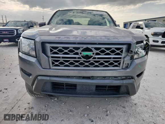 2023 Nissan Frontier S with VIN 1N6ED1EK0PN647051, listed as a Copart auction lot 62260455 with 58,902 mi miles and Salvage title. Bid and sale history available at DreamBid. Image 5.