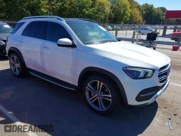 2022 Mercedes-Benz GLE 350 with VIN 4JGFB4JEXNA631728, listed as a IAAI auction lot 43432587 with 50,668 mi miles and . Bid and sale history available at DreamBid. Image 1.