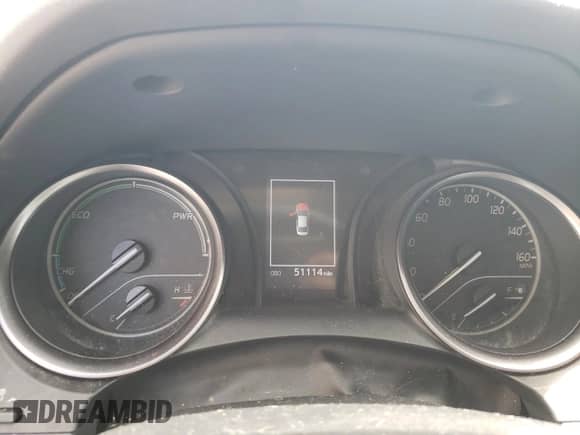 2023 Toyota Camry Hybrid SE with VIN 4T1G31AK6PU616697, listed as a Copart auction lot 55646235 with 51,114 mi miles and Salvage title. Bid and sale history available at DreamBid. Image 9.