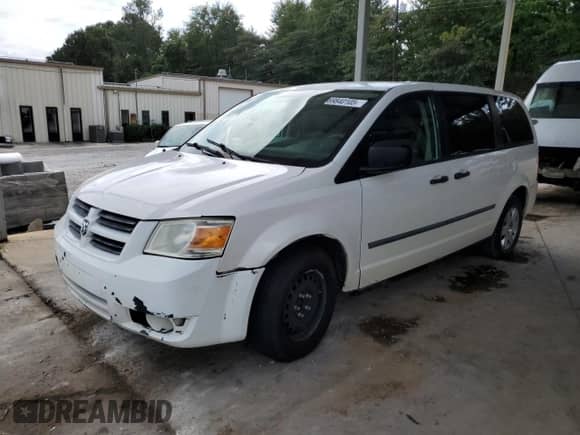 2008 Dodge Grand Caravan SE z VIN 1D8HN44H18B107958, wystawiony jako Copart lot #69840105 z przebiegiem 175 088 mil mil oraz Szkoda całkowita • Salvage title. Historia ofert i sprzedaży dostępna na DreamBid. Obrazek 1.