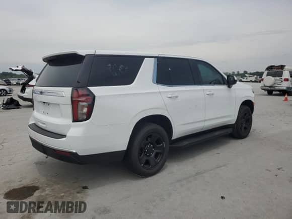 2024 Chevrolet Tahoe Commercial with VIN 1GNSKLED9RR152861, listed as a Copart auction lot 59890795 with 4,582 mi miles and Salvage title. Bid and sale history available at DreamBid. Image 3.