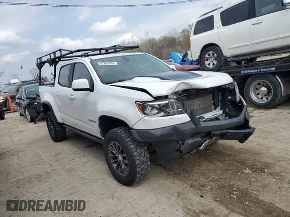 2017 Chevrolet Colorado 4WD ZR2 with VIN 1GCGTEENXH1330791, listed as a Copart auction lot 52808935 with 103,128 mi miles and Salvage title. Bid and sale history available at DreamBid. Image 4.