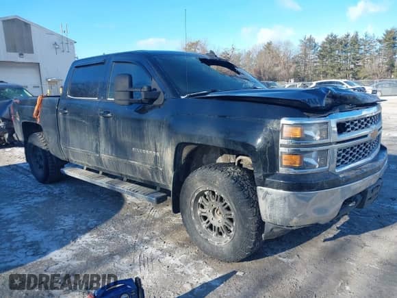 2015 Chevrolet Silverado 1500 LT with VIN 3GCUKREC7FG110728, listed as a IAAI auction lot 41428873 with 159,515 mi miles and . Bid and sale history available at DreamBid. Image 1.
