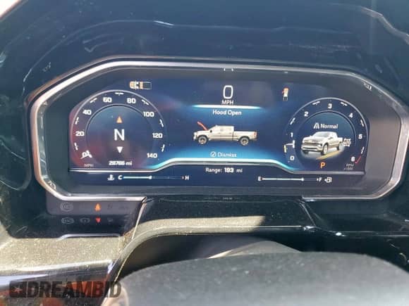 2024 Chevrolet Silverado 1500 RST with VIN 2GCUDEED0R1218794, listed as a Copart auction lot 81758355 with 28,766 mi miles and Salvage title. Bid and sale history available at DreamBid. Image 9.