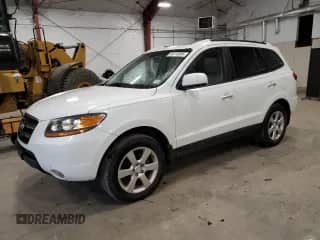 2008 Hyundai Santa Fe SE z VIN 5NMSH73E68H184518, wystawiony jako Copart lot #86310085 z przebiegiem 121 562 mil mil oraz Szkoda całkowita • Salvage title. Historia ofert i sprzedaży dostępna na DreamBid. Obrazek 1.
