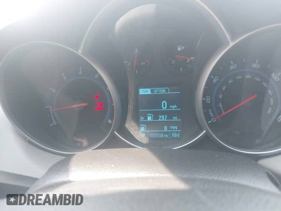 2014 Chevrolet Cruze LS with VIN 1G1PA5SH2E7451241, listed as a IAAI auction lot 42420871 with 100,538 mi miles and . Bid and sale history available at DreamBid. Image 7.