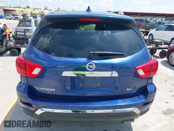 2020 Nissan Pathfinder SV with VIN 5N1DR2BN9LC591777, listed as a IAAI auction lot 43087207 with 109,236 mi miles and . Bid and sale history available at DreamBid. Image 16.