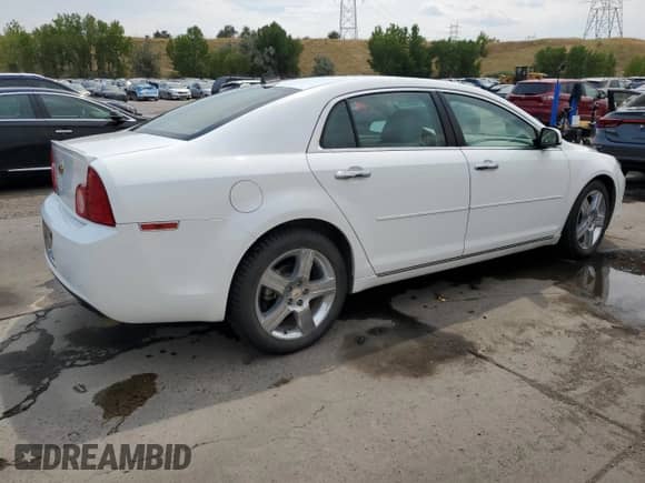 2012 Chevrolet Malibu 3LT z VIN 1G1ZF5E75CF120685, wystawiony jako Copart lot #69034235 z przebiegiem 49 510 mil mil oraz Szkoda całkowita • Salvage title. Historia ofert i sprzedaży dostępna na DreamBid. Obrazek 3.