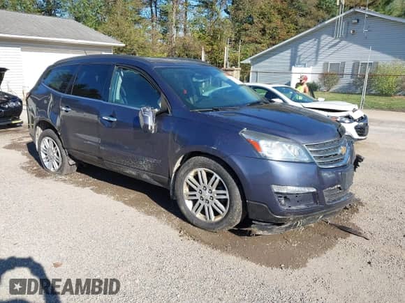 2014 Chevrolet Traverse LT с VIN 1GNKRGKDXEJ199901, выставлен на аукционе IAAI как лот 43333925 с пробегом 173 448 миль миль и . История ставок и продаж доступна на DreamBid. Изображение 1.