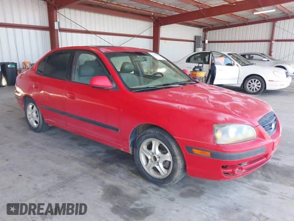2005 Hyundai Elantra GLS with VIN KMHDN46D45U959885, listed as a IAAI auction lot 42591054 with 160,600 mi miles and . Bid and sale history available at DreamBid. Image 1.