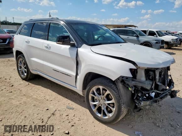 2021 Jeep Grand Cherokee Summit с VIN 1C4RJFJT3MC505079, выставлен на аукционе Copart как лот 71186135 с пробегом 27 610 миль миль и Списание • Salvage title. История ставок и продаж доступна на DreamBid. Изображение 4.