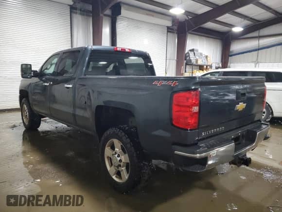 2017 Chevrolet Silverado 2500HD Work Truck with VIN 1GC1KUEG9HF134056, listed as a Copart auction lot 41985655 with 119,199 mi miles and Salvage title. Bid and sale history available at DreamBid. Image 2.
