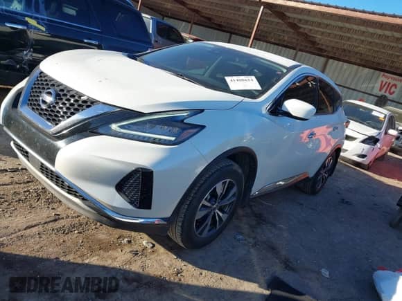 2022 Nissan Murano S with VIN 5N1AZ2AJ3NC118073, listed as a IAAI auction lot 41408624 with 88,862 mi miles and . Bid and sale history available at DreamBid. Image 2.