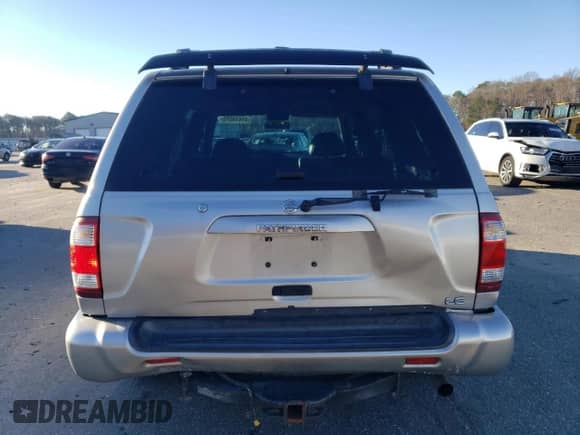 2003 Nissan Pathfinder LE with VIN JN8DR09Y43W800385, listed as a Copart auction lot 41414575 with 238,777 mi miles and Salvage title. Bid and sale history available at DreamBid. Image 6.