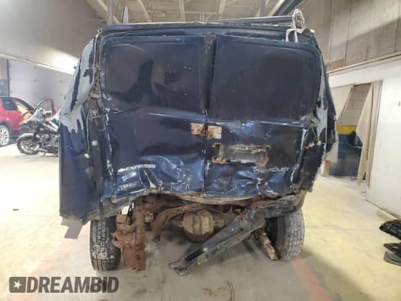 2003 Chevrolet Express Cargo with VIN 1GCHG39U731167606, listed as a Copart auction lot 88528005 with Not provided miles and Salvage title. Bid and sale history available at DreamBid. Image 6.