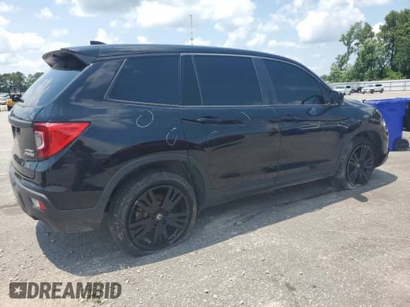 2021 Honda Passport Sport with VIN 5FNYF8H25MB023853, listed as a Copart auction lot 59567505 with 69,850 mi miles and Non repairable. Bid and sale history available at DreamBid. Image 3.