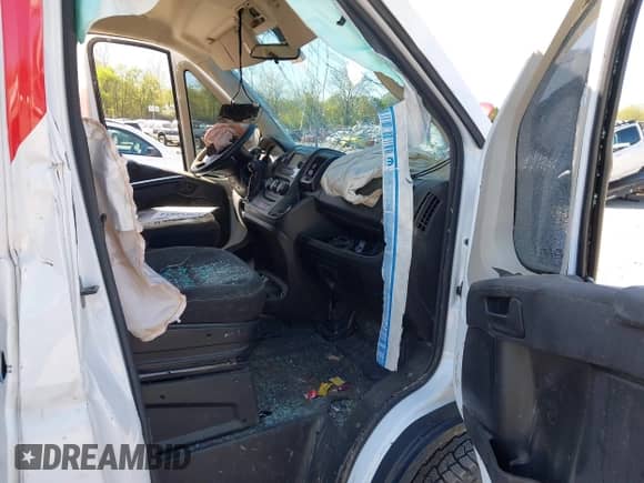 2021 Ram ProMaster Cargo с VIN 3C6LRVDG4ME510878, выставлен на аукционе IAAI как лот 42054854 с пробегом 76 293 миль миль и . История ставок и продаж доступна на DreamBid. Изображение 5.