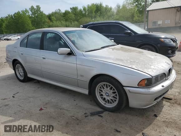 2002 BMW 5 Series 525i с VIN WBADT43482GY96067, выставлен на аукционе Copart как лот 56385925 с пробегом 150 905 миль миль и Чистый • Clean title. История ставок и продаж доступна на DreamBid. Изображение 4.