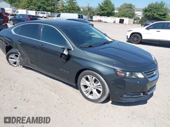 2015 Chevrolet Impala LT with VIN 2G1125S3XF9220174, listed as a IAAI auction lot 43148604 with 129,750 mi miles and . Bid and sale history available at DreamBid. Image 1.