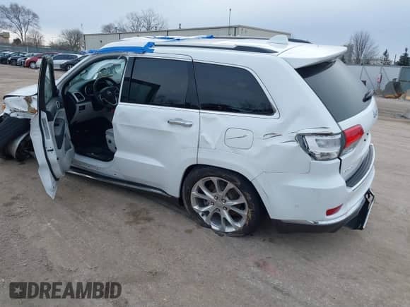 2020 Jeep Grand Cherokee Summit with VIN 1C4RJFJG4LC372995, listed as a IAAI auction lot 41533154 with 22,326 mi miles and . Bid and sale history available at DreamBid. Image 3.