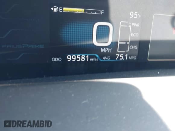 2018 Toyota Prius Plus z VIN JTDKARFP0J3075649, wystawiony jako IAAI lot #42569053 z przebiegiem 99 581 mil mil oraz . Historia ofert i sprzedaży dostępna na DreamBid. Obrazek 15.