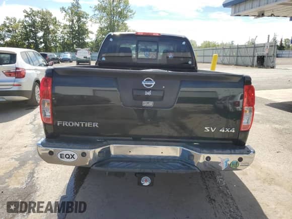 2017 Nissan Frontier SV with VIN 1N6AD0CW1HN768039, listed as a Copart auction lot 80898575 with 87,496 mi miles and Salvage title. Bid and sale history available at DreamBid. Image 6.