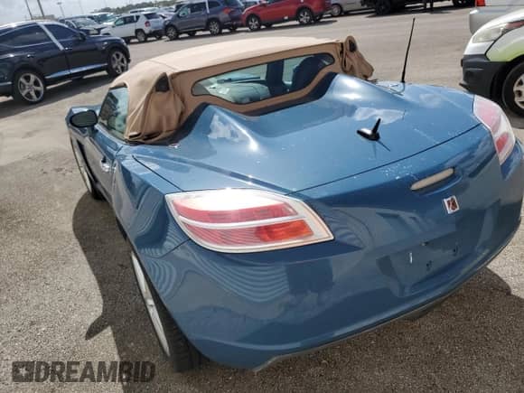 2007 Saturn Sky с VIN 1G8MB35B67Y129616, выставлен на аукционе Copart как лот 74225194 с пробегом Не указан миль и Списание • Salvage title. История ставок и продаж доступна на DreamBid. Изображение 2.