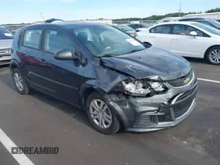 2020 Chevrolet Sonic LT with VIN 1G1JG6SB9L4134786, listed as a IAAI auction lot 43181388 with 75,883 mi miles and . Bid and sale history available at DreamBid. Image 1.